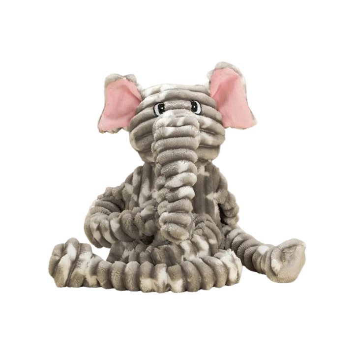 Patchwork Pet Ellie Elephant Plush Dog Toy