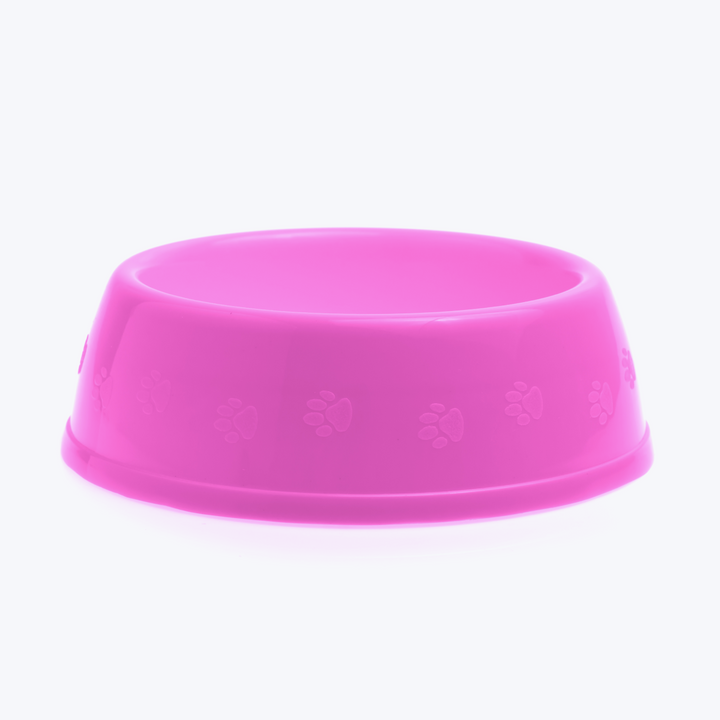Blue Plastic Bowl for Dog and Cat Food